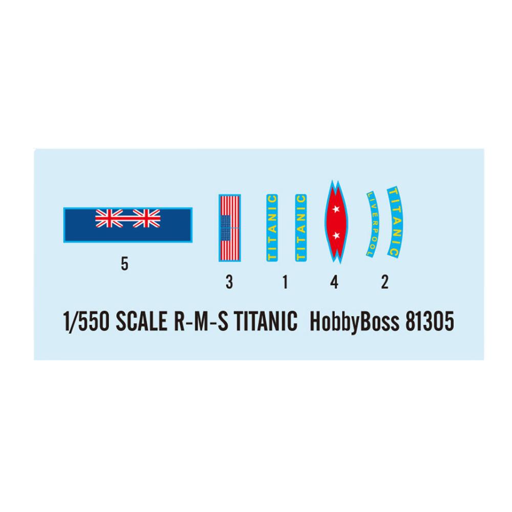 Hobbyboss 1:55 R.M.S. Titanic