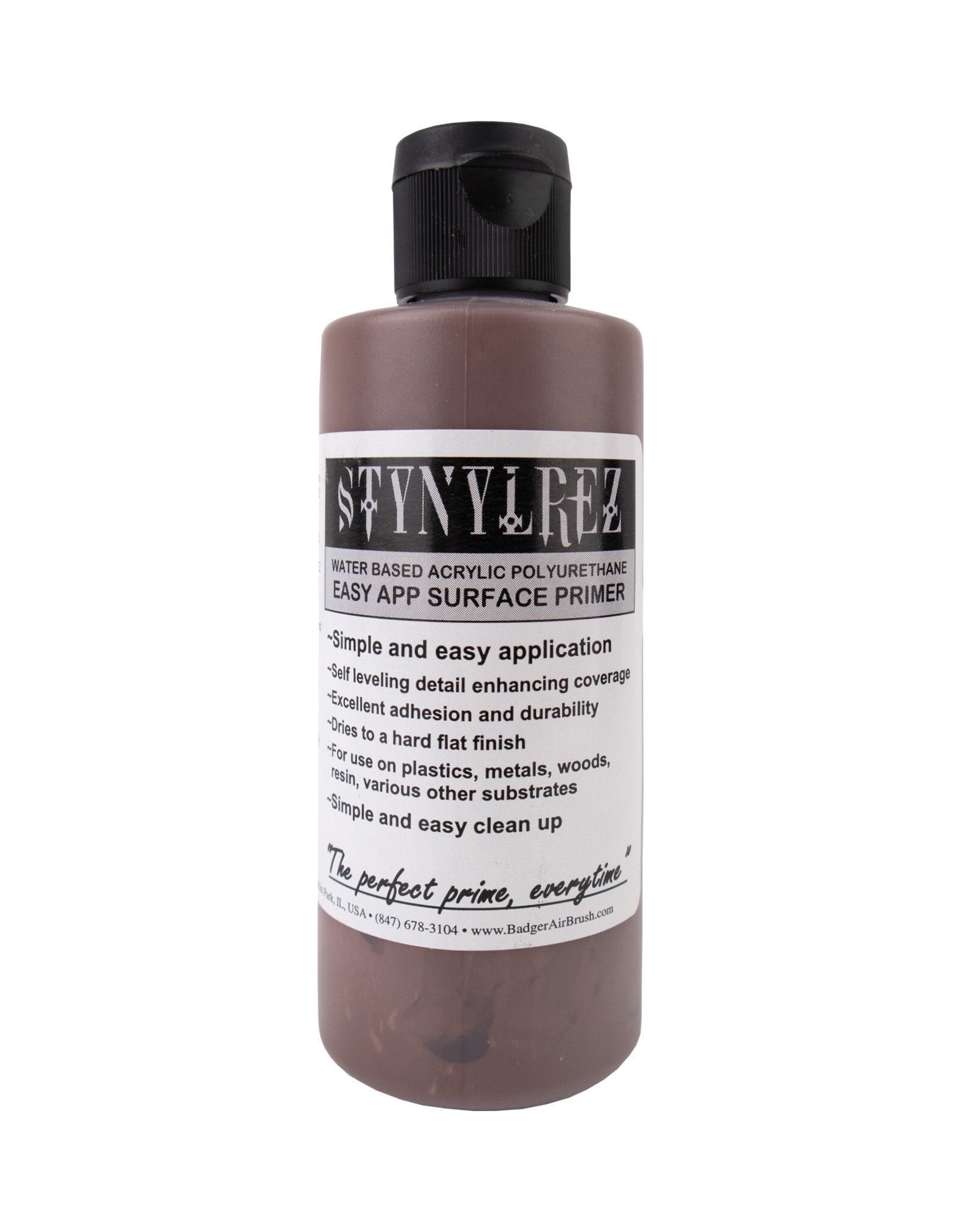 Badger Stynylrez 4Oz / 120Ml Red Brown Primer