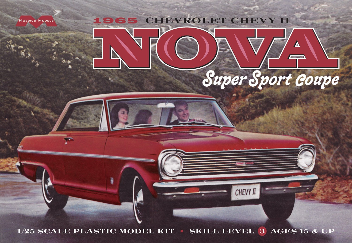 Moebius 1:25 1965 Chevy Nova Super Sport