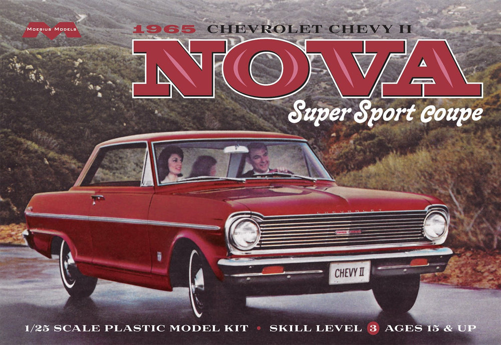 Moebius 1:25 1965 Chevy Nova Super Sport
