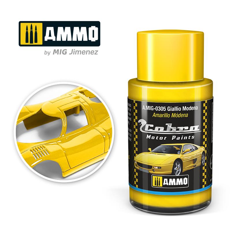 Ammo Cobra Motor Giallio Modena 30ml