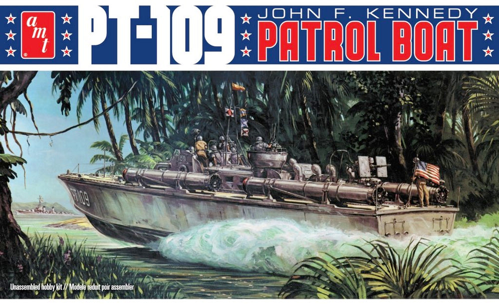 AMT 1:64 John F. Kennedy PT-109