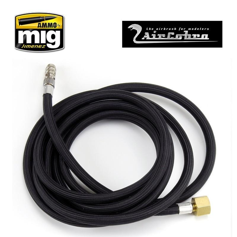 Ammo 8ft Quick Disconnect Braided Air Hose