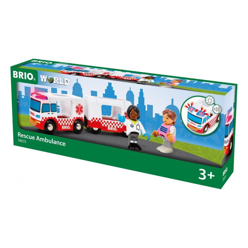 BRIO Rescue Ambulance 4 Pieces