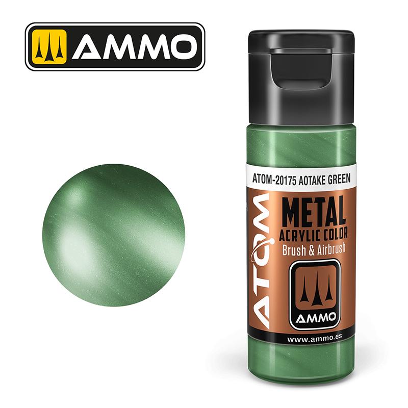 ATOM METALLIC Aotake Green