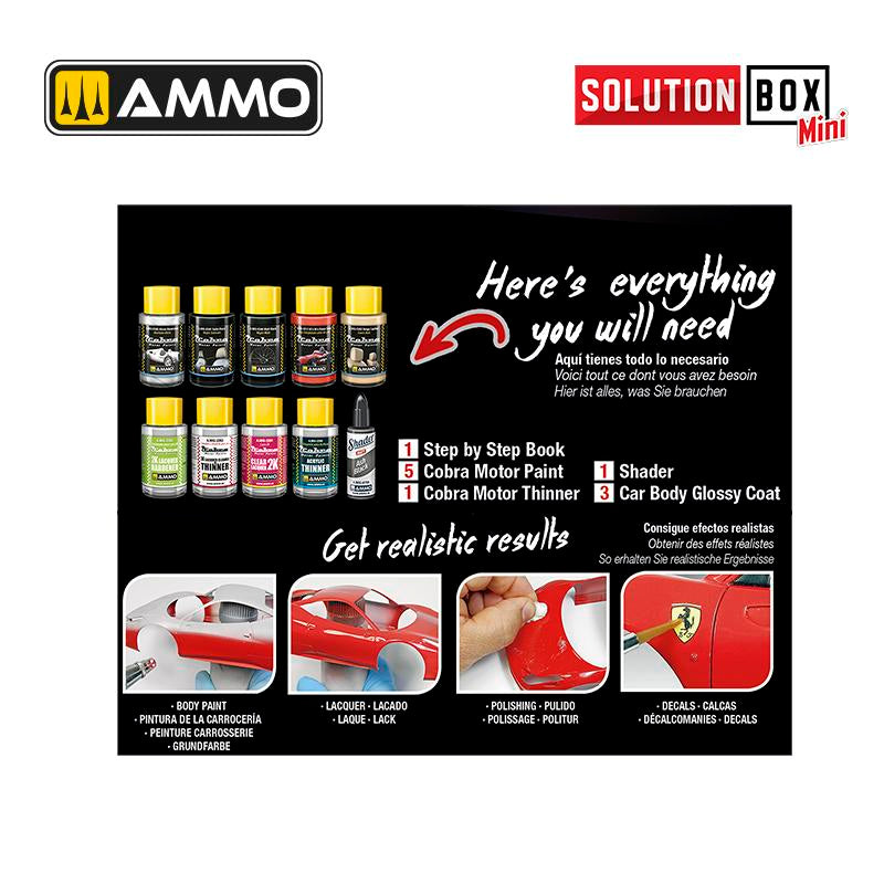 Ammo Solution Box Mini #24 How to Paint-Lacquer Scale Cars