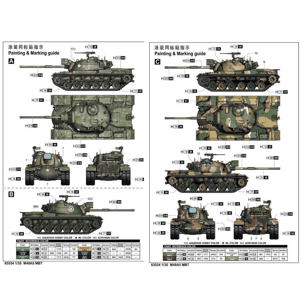 I Love Kit 1:35 M48A5 MBT