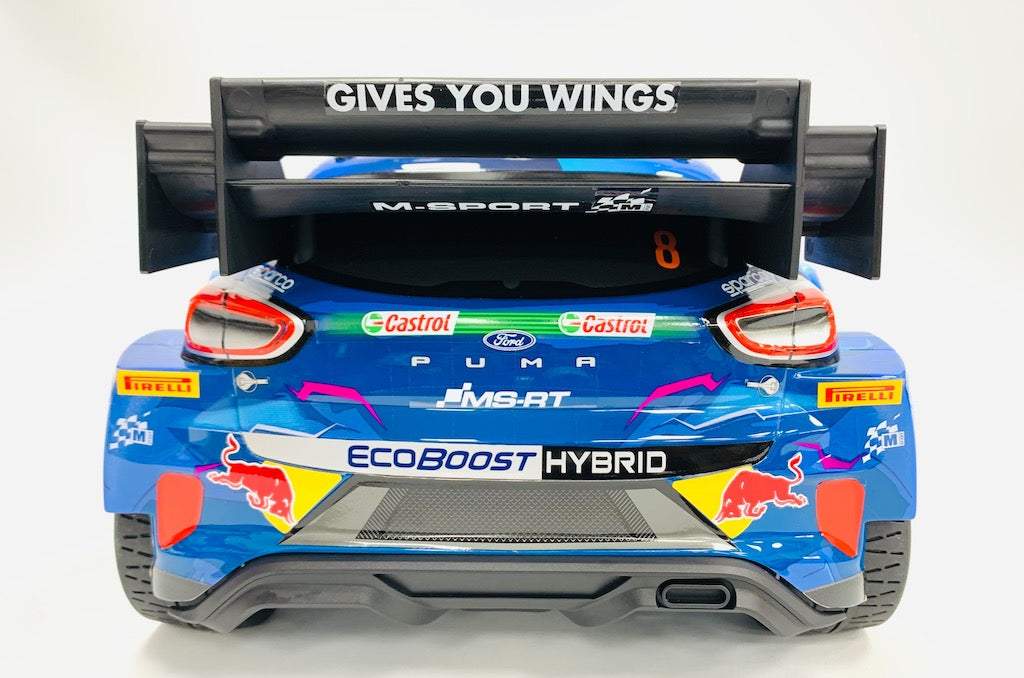 CEN 1:8 M-Sport Ford PUMA Rally Brushless, Red Bull Colours