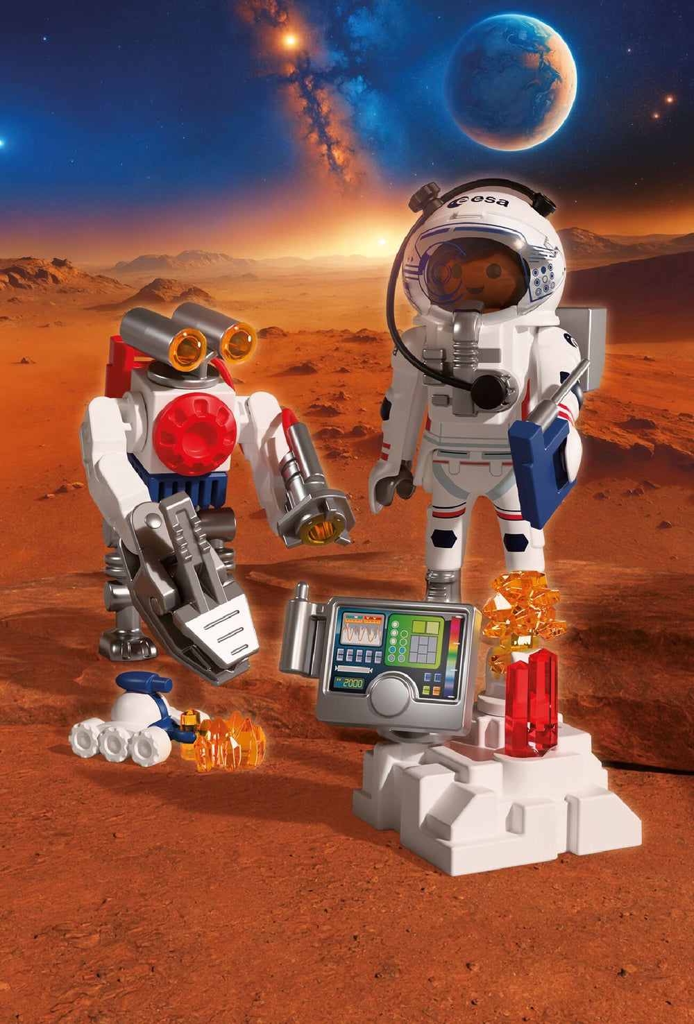 Playmobil ESA: Astronaut with Robot