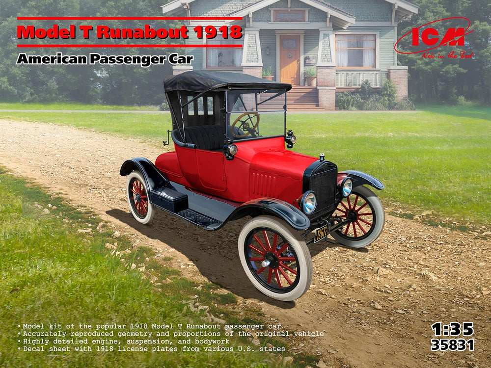 ICM 1:35 1918 Model T Runabout