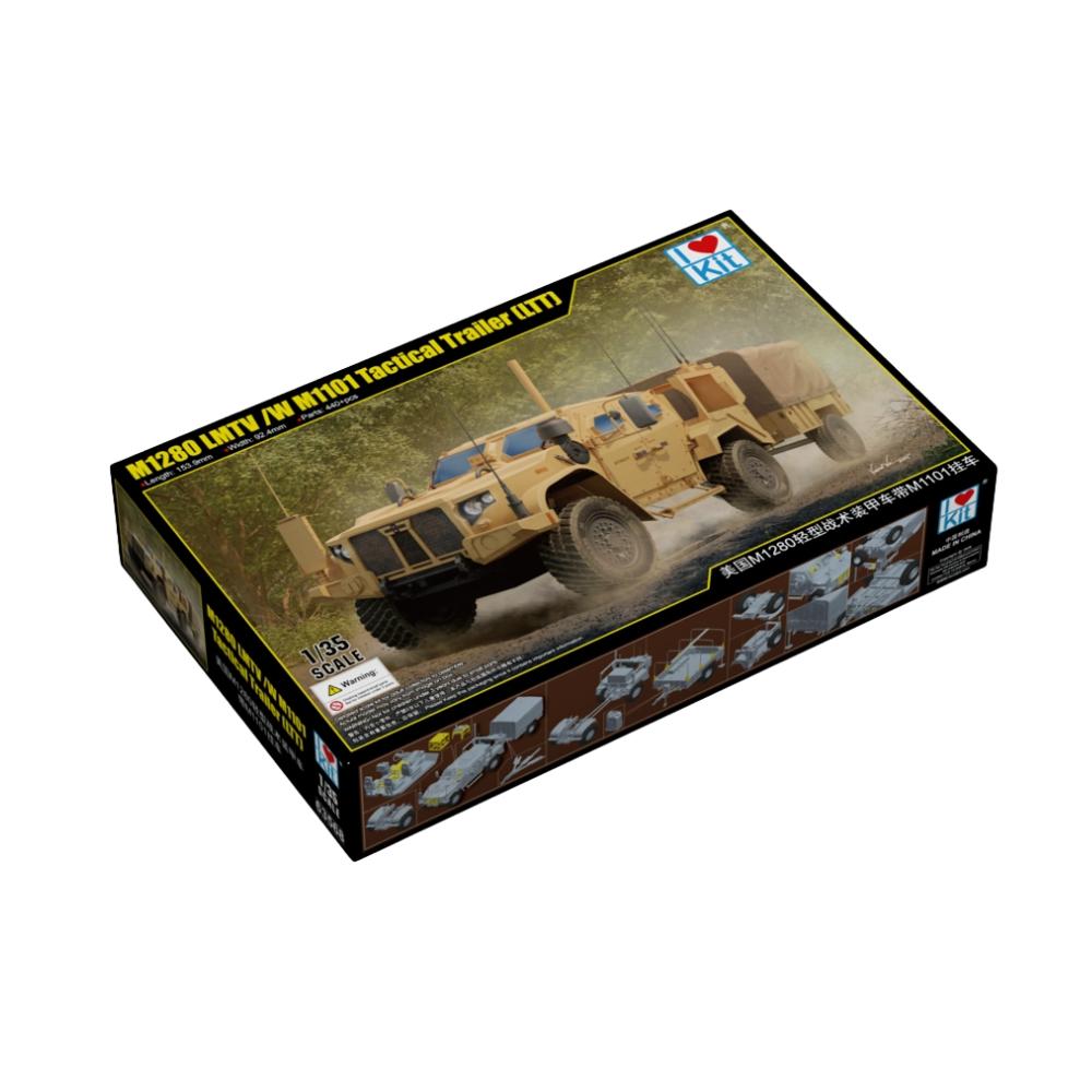 I Love Kit 1:35 M1280 LMTV&M1101 Tactical Trailer (LTT)