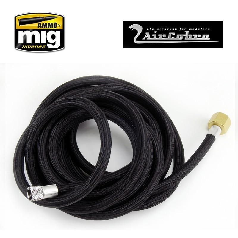 Ammo 10ft Braided Air Hose 1:8 X 1:8