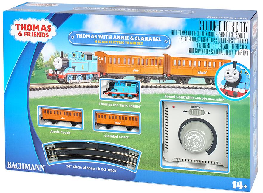 Bachmann Thomas with Annie and ClarabelTrain Set. N Scale