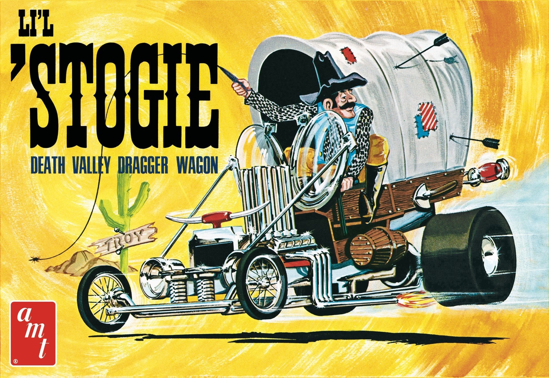 AMT 1:25 Lil Stogie Dragger Wagon