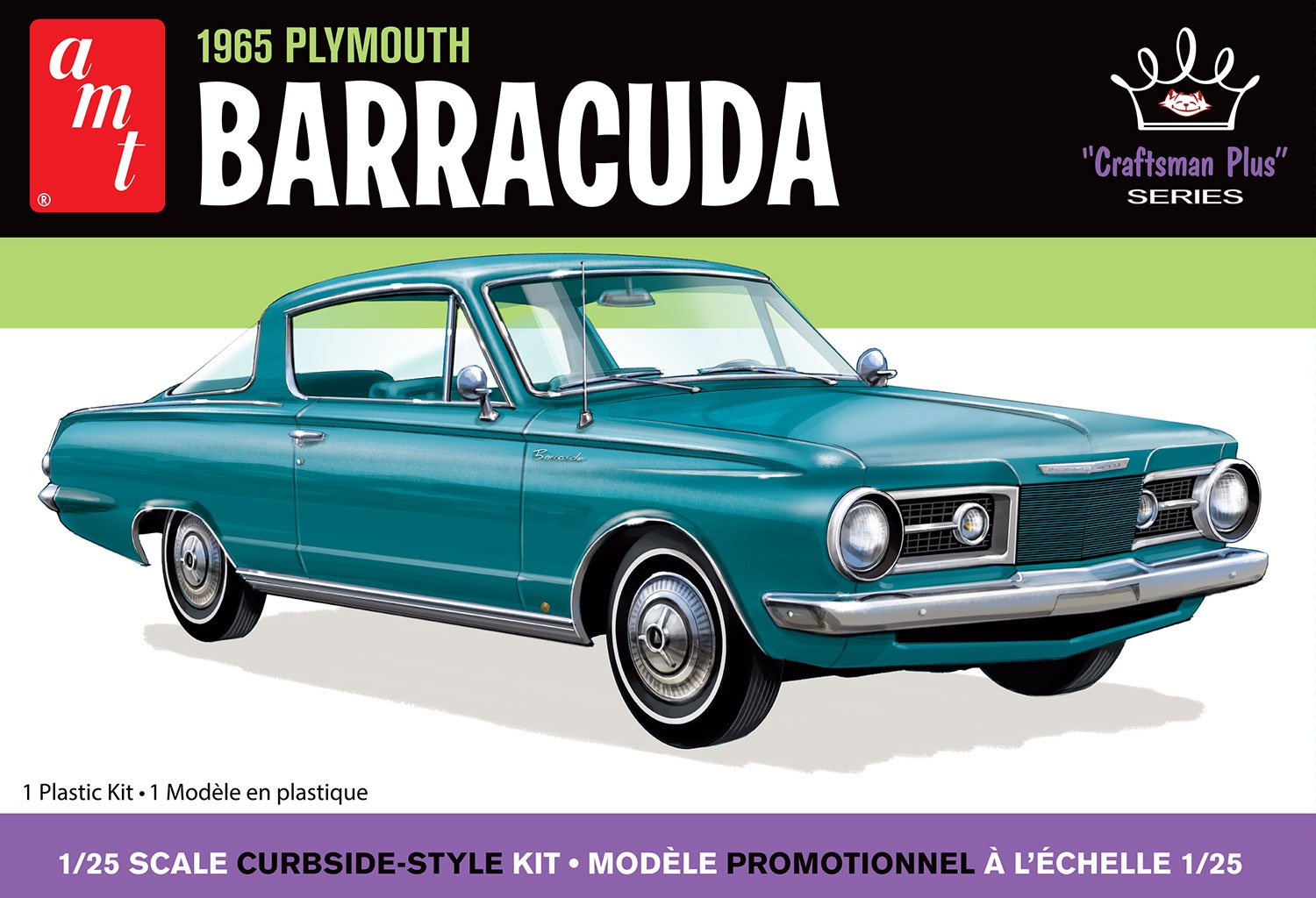 AMT 1:25 1965 Plymouth Barracuda