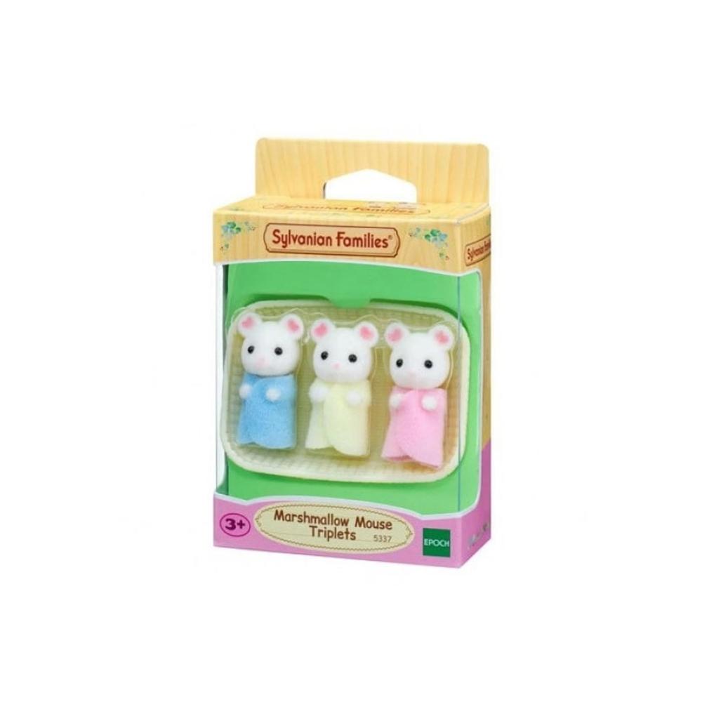 Sylvanian Families Marshmallow Mouse Triplets