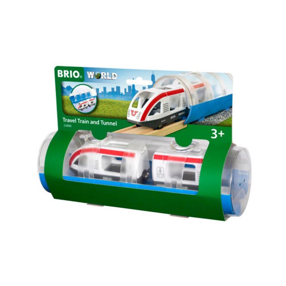 BRIO Travel Train and Tunnel