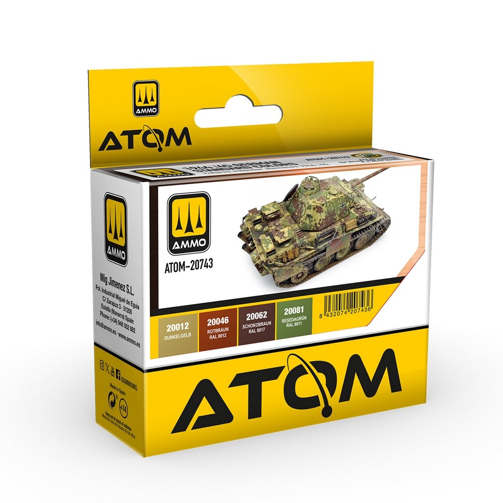 ATOM 1944-1945 German Standard Colour Set