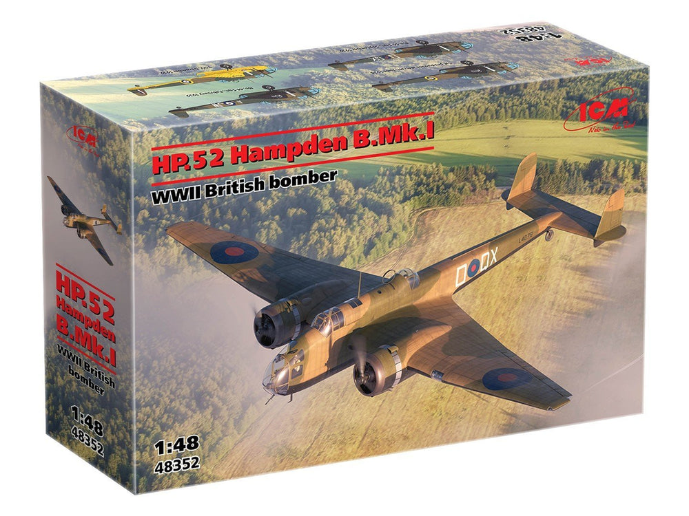 ICM 1:48 HP52 Hampden B Mk I