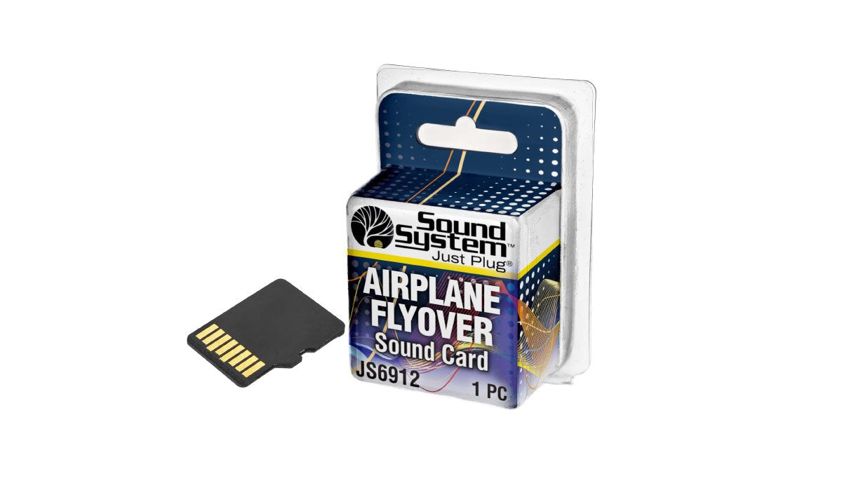 Woodland Scenics Sound Card Airplane Flyover