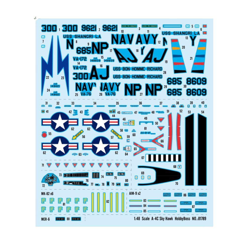 Hobbyboss 1:48 A-4C Sky Hawk