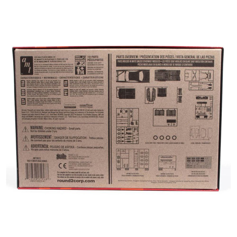 AMT 1:25 1968 Plymouth Road Runner Customizing Kit