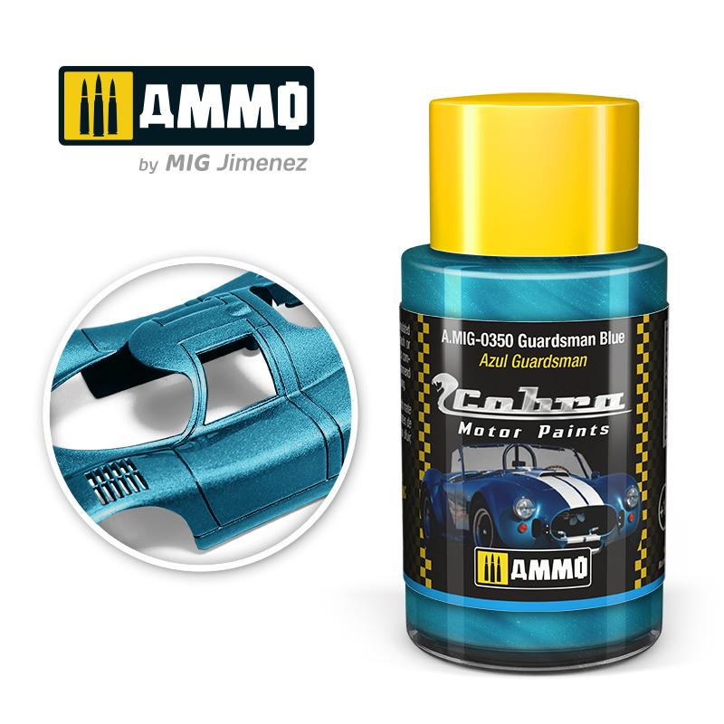 Ammo Cobra Motor Guardsman Blue 30ml