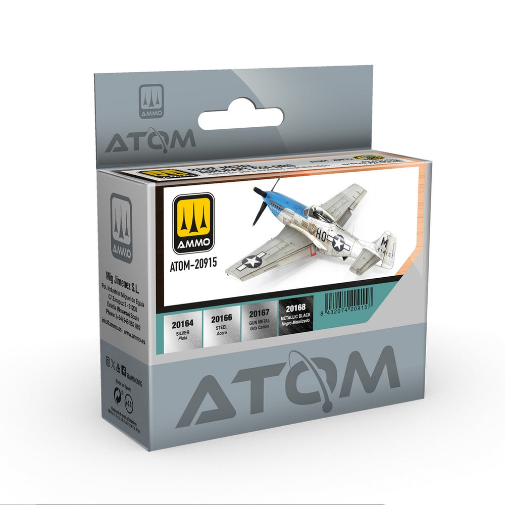 ATOM Bare Metal Aircraft Colour Set