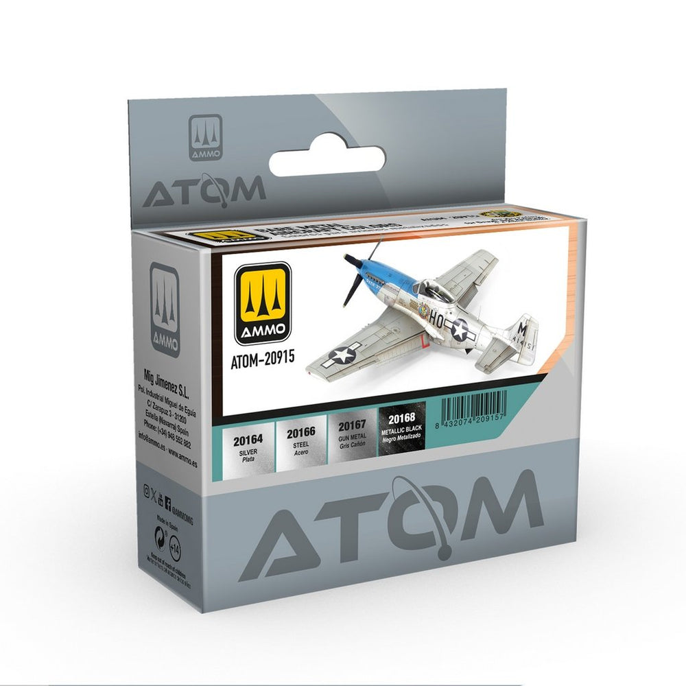 ATOM Bare Metal Aircraft Colour Set