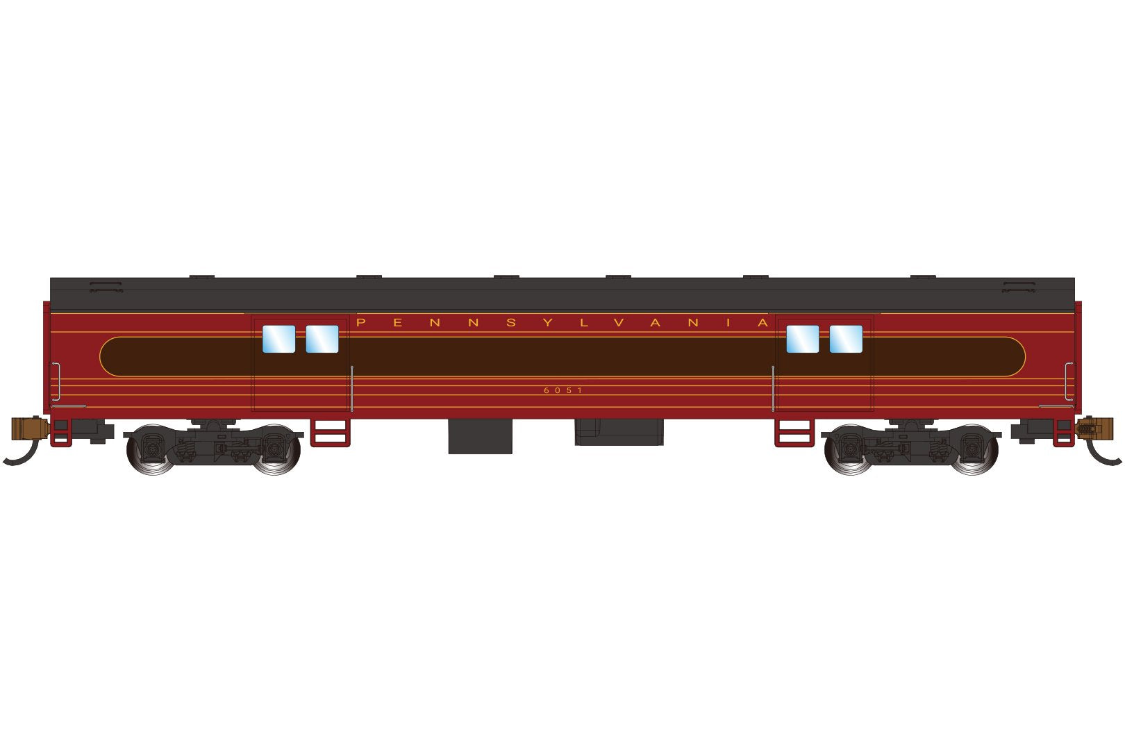 Bachmann PRR #6051 - Fleet Of Modernismor Car #63007