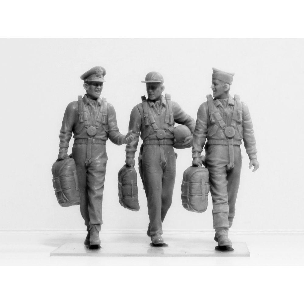 ICM 1:32 Usaaf Pilots (1941-45) (3)
