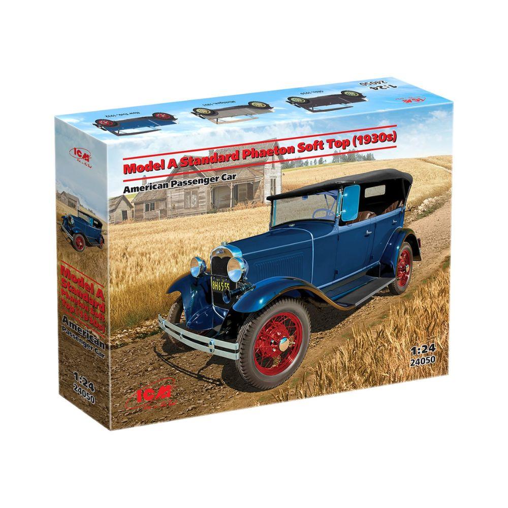 ICM 1:24 Model A Standard Phaeton Soft Top