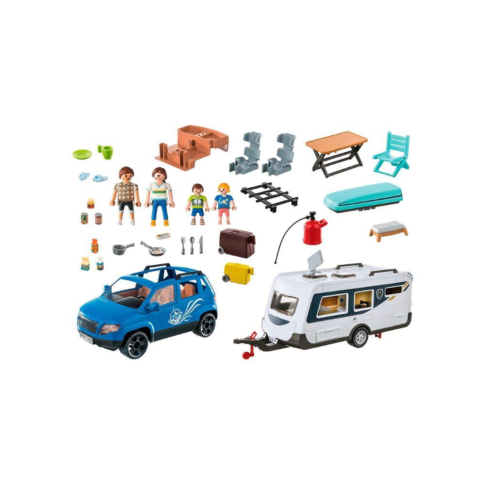 Playmobil Caravan With Car