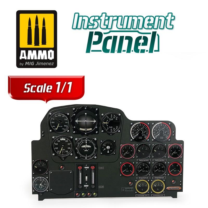 Ammo Messerschmitt Me 262 A1  Instrument Panel 1:1 Scale