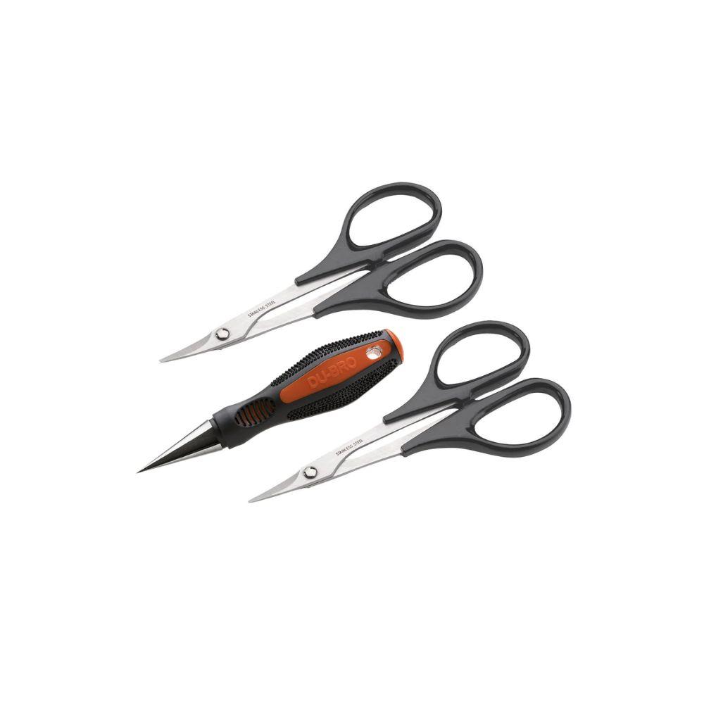 Dubro Body Reamer & Scissor Set 1 St & 1Curve