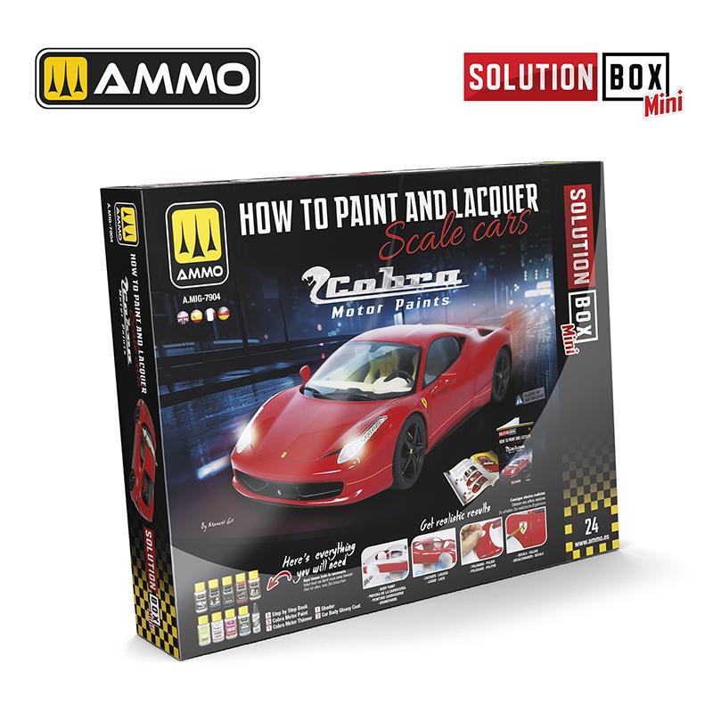 Ammo Solution Box Mini #24 How to Paint-Lacquer Scale Cars