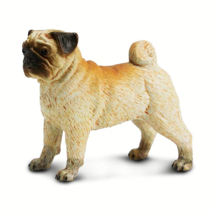 Safari Ltd Pug Toy Dog Figure