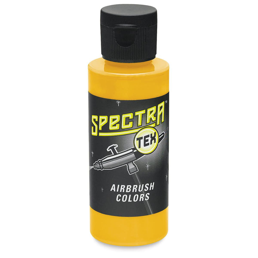 Badger SpectraTex Sun Yellow 60ml Pro Airbrush Artist Paint