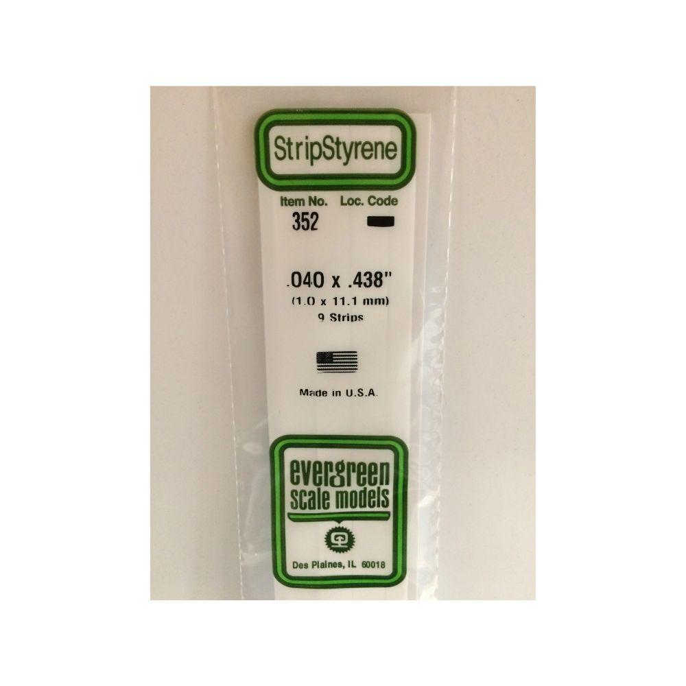 Evergreen Styr Strips .040X.438X24(9) *