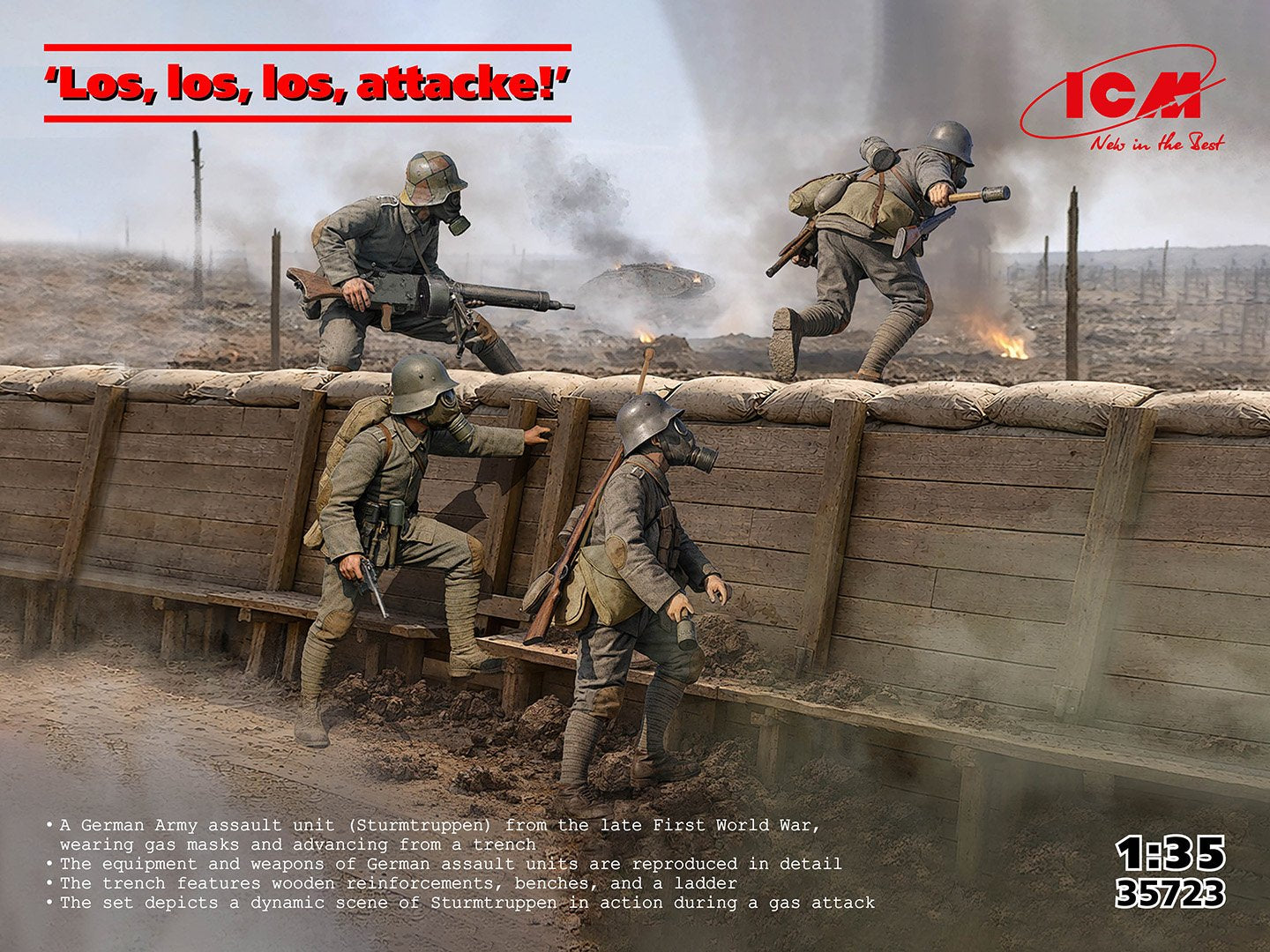 ICM 1:35 Los los los attacke!