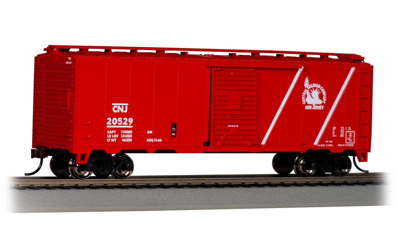 Bachmann Jersey Central #20529  (Coast Guard Red)