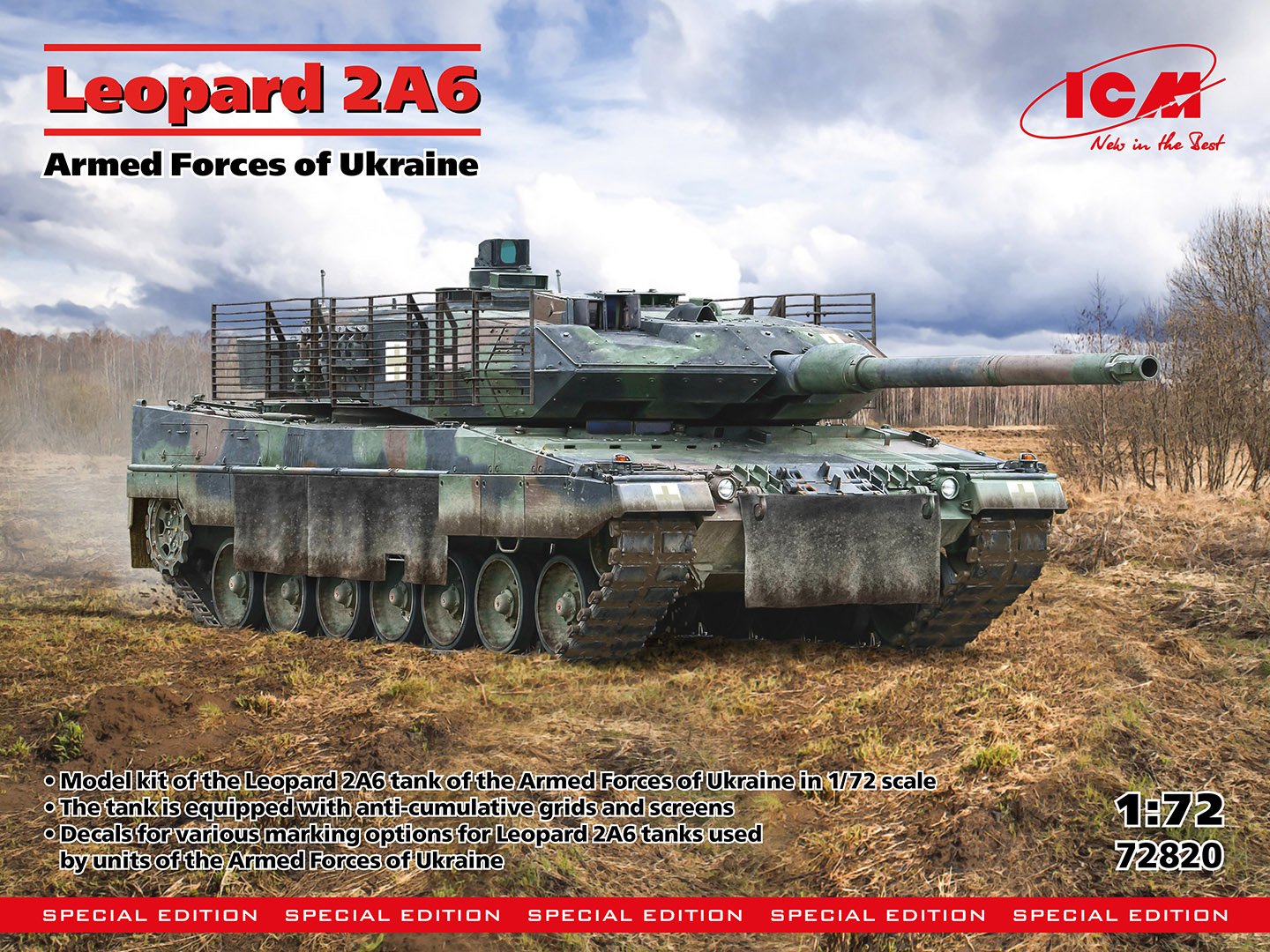 ICM 1:72 Leopard 2A6