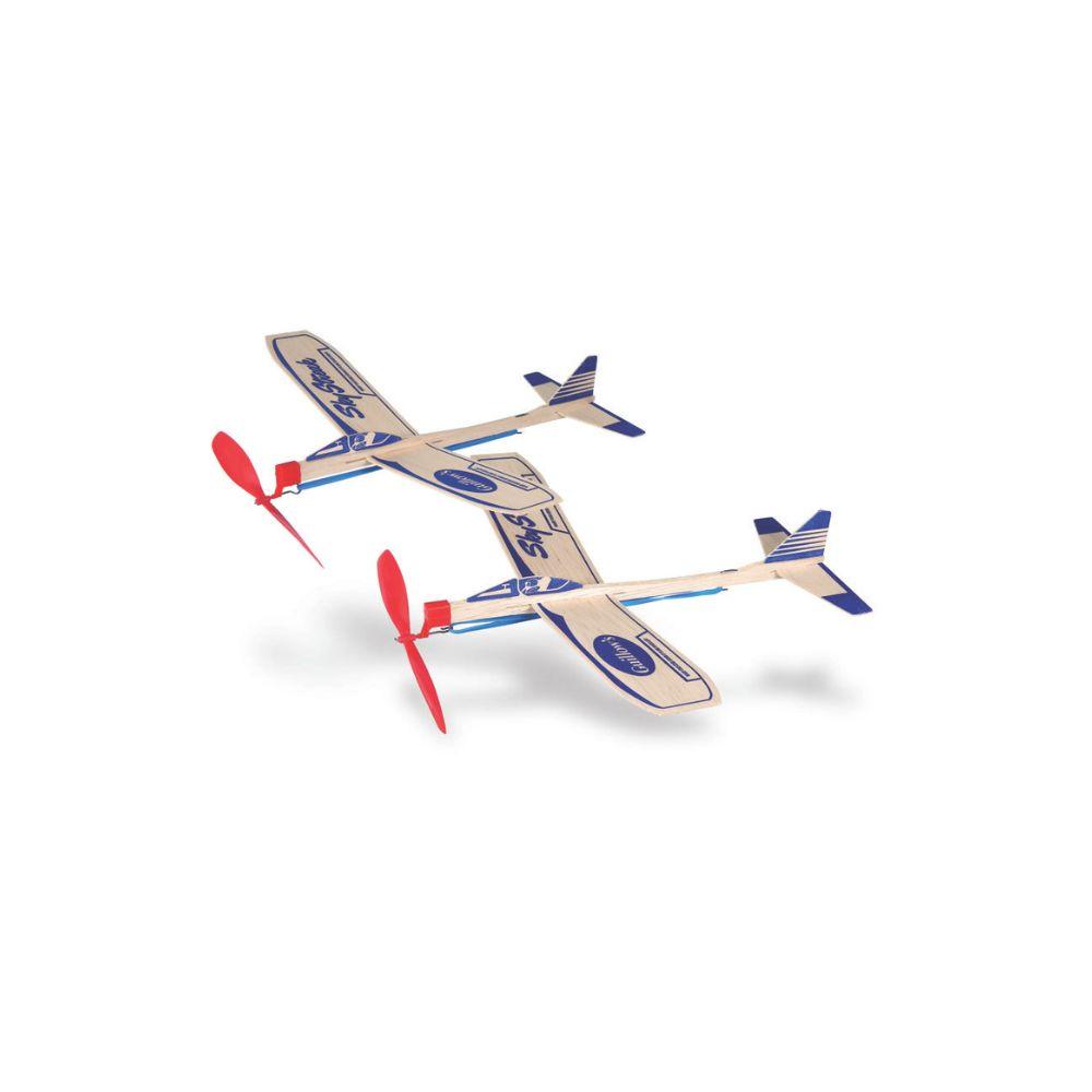 Guillows Sky Streak Twin Pack Hi-Perf. Rubber Pwrd Balsa Gliders