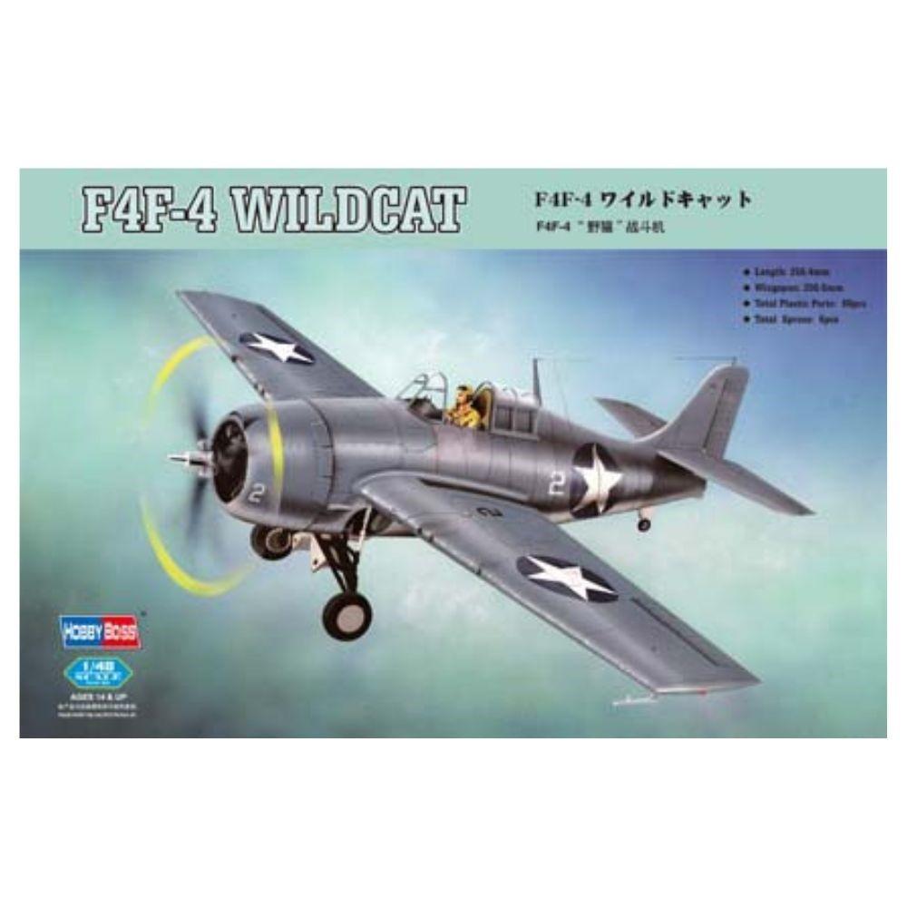 Hobbyboss 1:48 F4F-4 Wildcat Figh