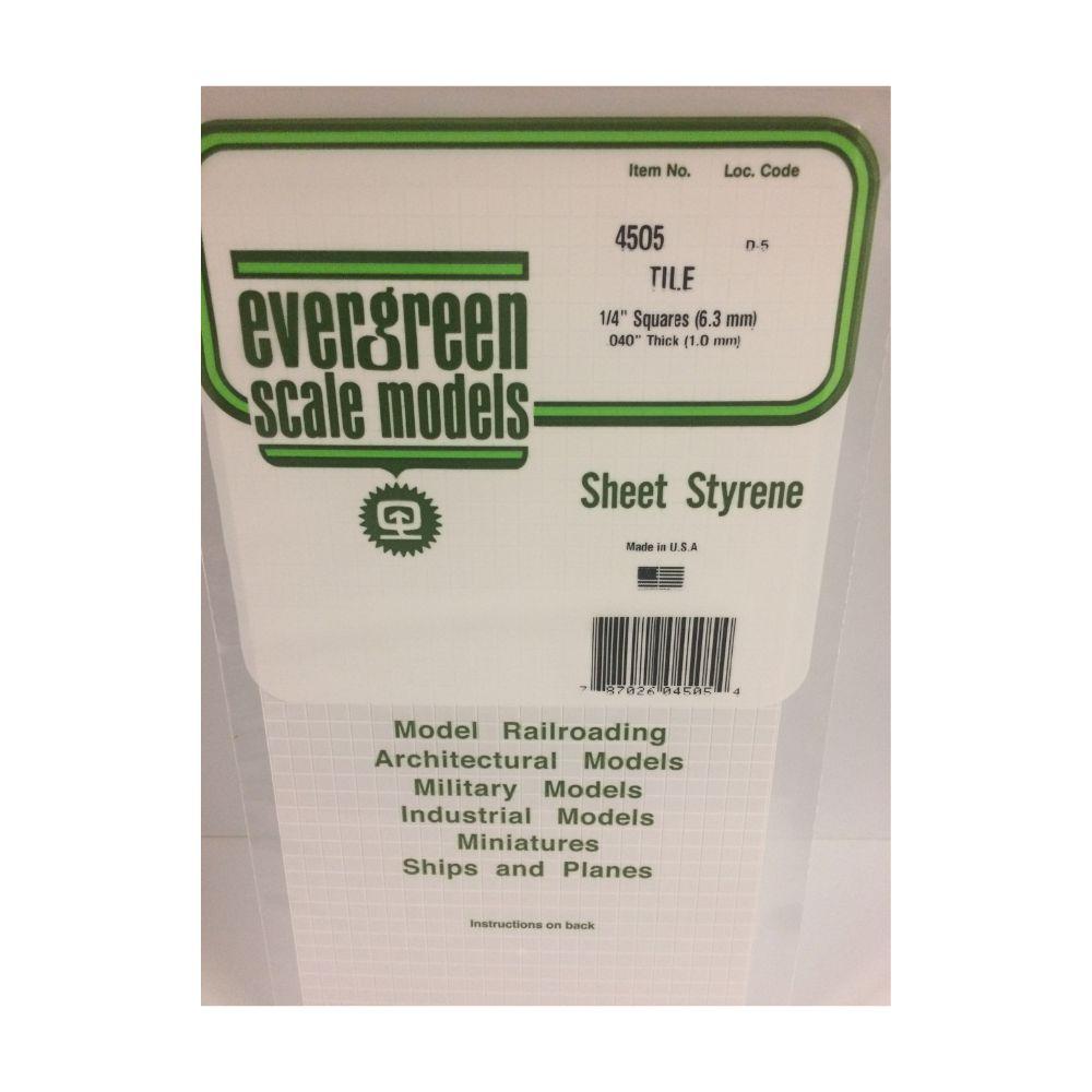 Evergreen Styr Square Tile 1/4 In 12X24In  *