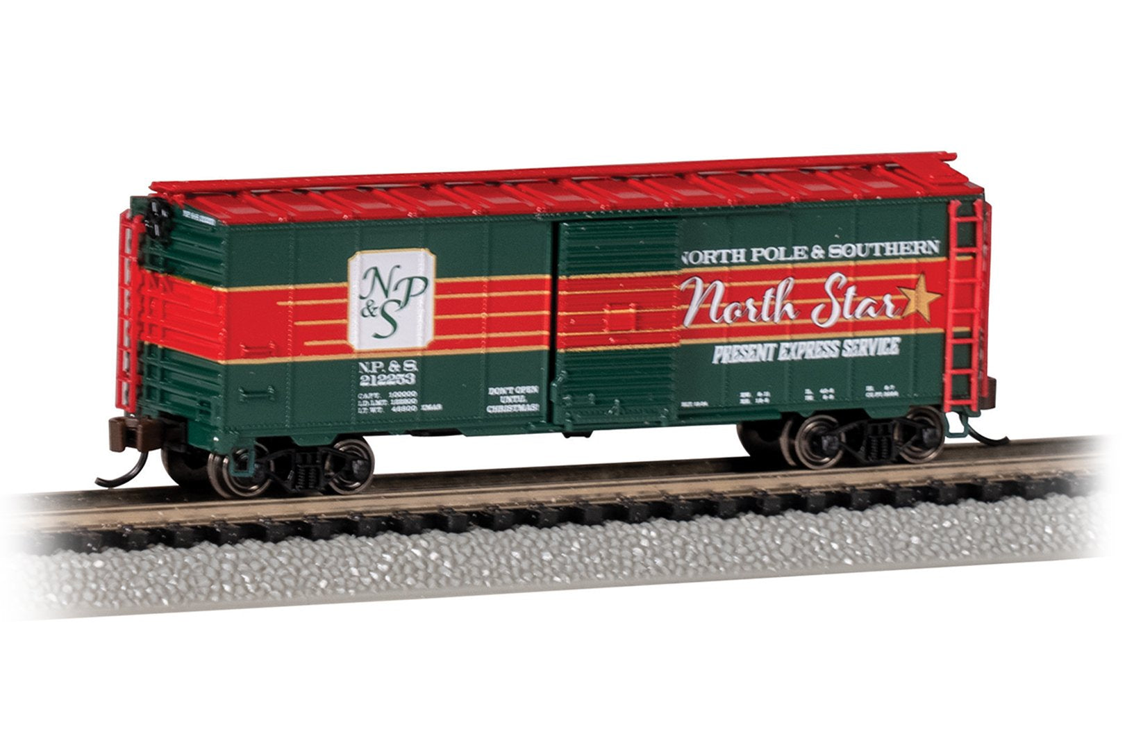 Bachmann Christmas - NP&S North Star Present Express SVC