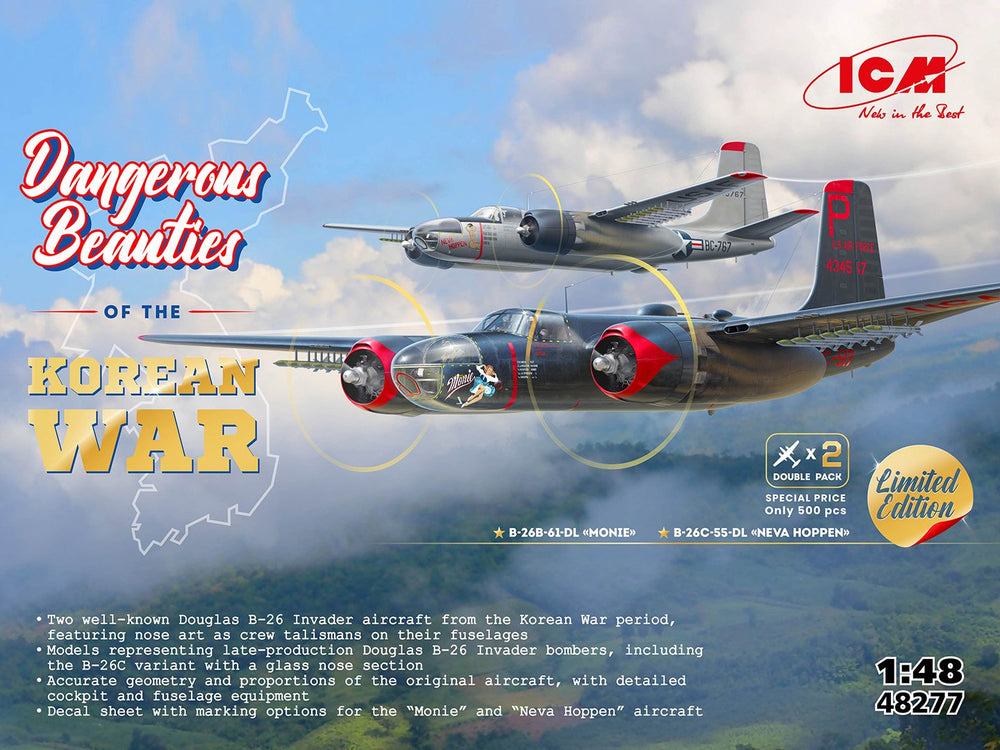 ICM 1:48 Dangerous Beauties of the Korean War