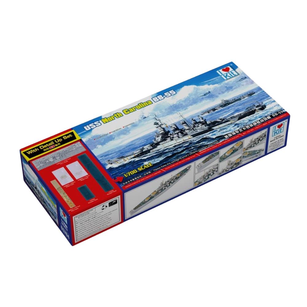I Love Kit 1:700 Top Grade North Carolina BB-55
