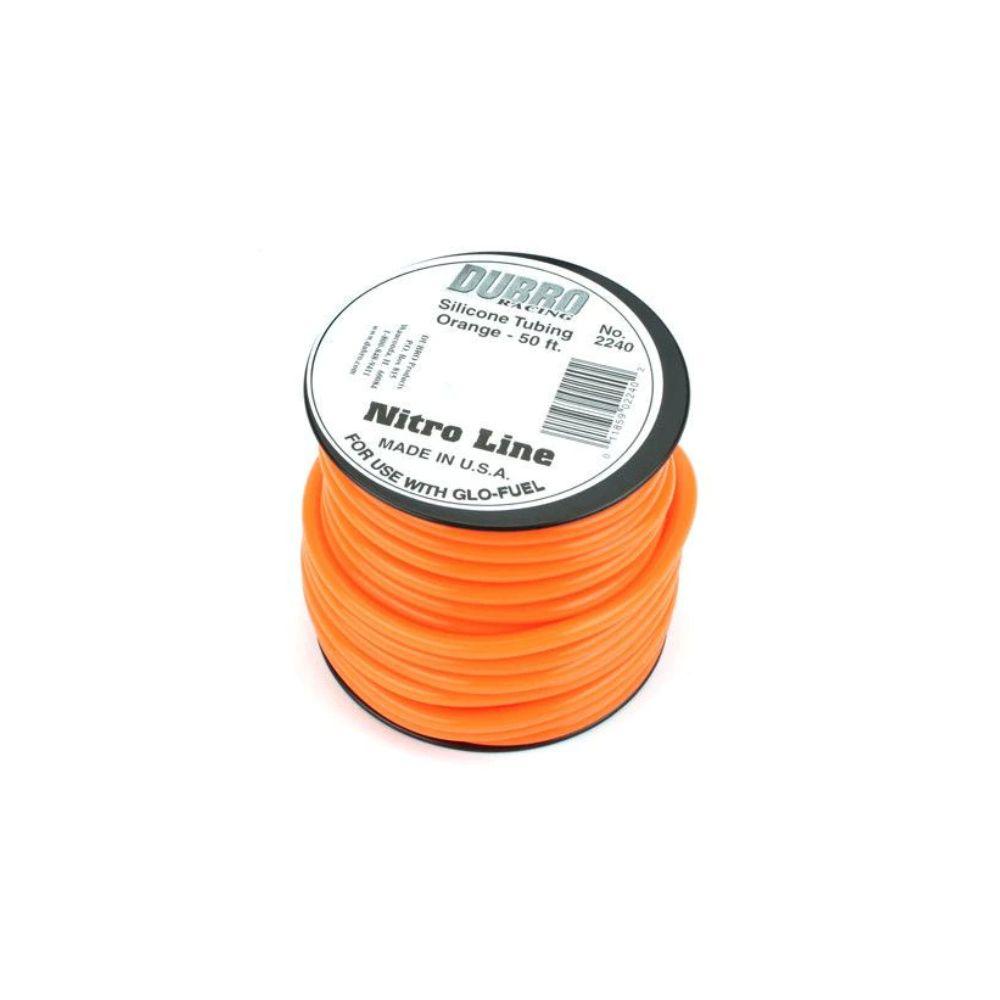 Dubro Nitro Fuel Tubing Orange 50Ft