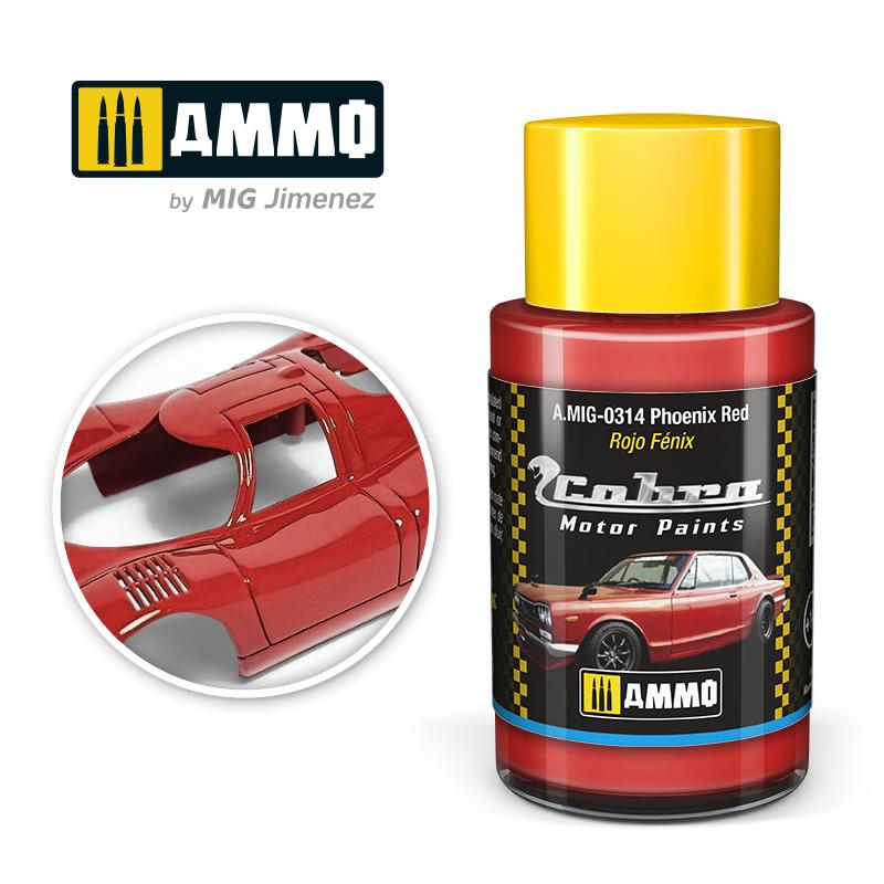 Ammo Cobra Motor Phoenix red 30ml